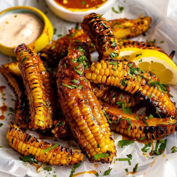 Barbeque Corn Ribs