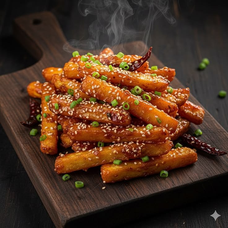 Honey Chilli Potato